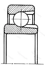 Модификация подшипника 7900812ЮУ размер 60x78x6/7