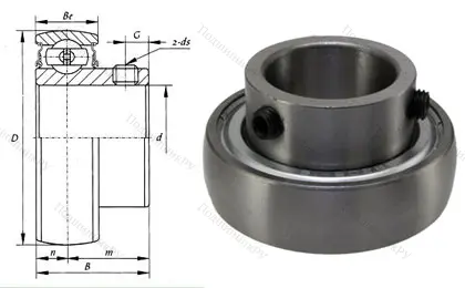 Корпусный подшипник SB 207 в Краснодаре