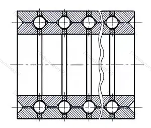 Модификация подшипника 1000964Л размер 320x440x56 ГОСТ 520-89