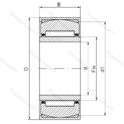 Подшипник игольчатый радиальный самоцентрирующийся PNA 15/32 от производителя  CX Подшипник игольчатый радиальный самоцентрирующийся PNA 15/32 от производителя  CX