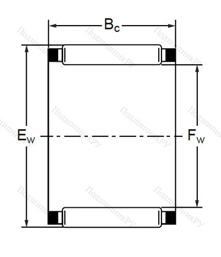 Подшипник K 20x26x20 (KT) в Краснодаре