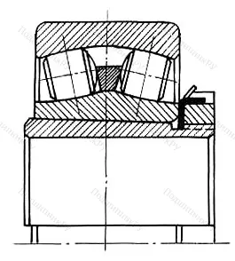 Модификация подшипника 353613 размер 65x160x55/73 от производителя  ГПЗ-11