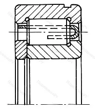 Модификация подшипника 692309КМ размер 45x100x25 ГПЗ-10 от производителя  ГПЗ-10