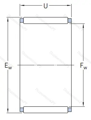 Подшипник K 12x16x13 TN в Краснодаре
