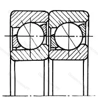 Подшипник 2X 7315BMCB размер 75x160x74 от производителя  SKF