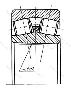 Модификация подшипника 153509 размер 45x85x23 от производителя  ГПЗ-34 Модификация подшипника 153509 размер 45x85x23 от производителя  ГПЗ-34