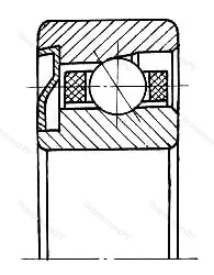 Модификация подшипника 4-606016Е 