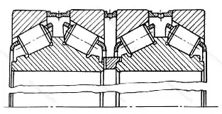 Модификация подшипника 777752ХМ размер 260x440x302,7