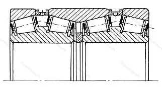 Модификация подшипника 77961ХМ размер 304,675x438,1x278,5