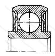 Модификация подшипника 980800ЮУТС6 размер 10x30x9/13