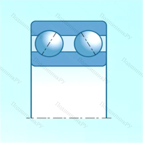 Подшипник шариковый радиально-упорный MDJT 25.4N=1