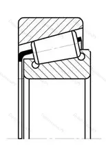 Модификация подшипника 6-2007114 размер 70x110x25