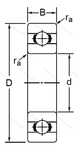 Дюймовый шариковый подшипник RLS 10 (LJ 1.1/4) в Краснодаре