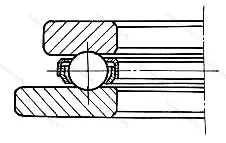Модификация подшипника 958707 размер 35x62/78x18 от производителя  ГПЗ-20
