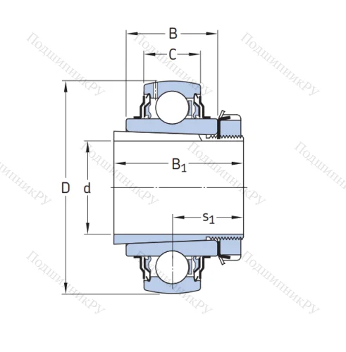 Корпусный подшипник YSA 205-2FK в Краснодаре