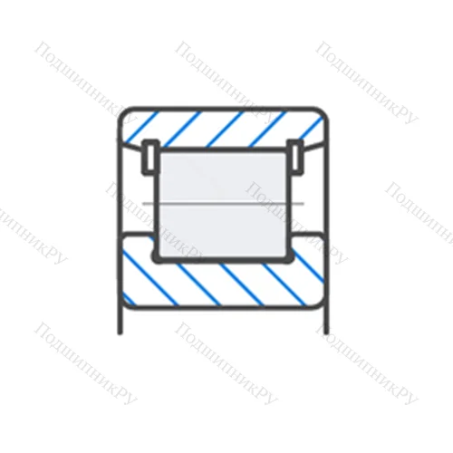 Подшипник роликовый радиальный BC 1-0013AB