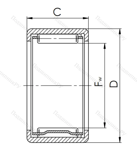 Подшипник 943/20 (HK 2025) в Краснодаре