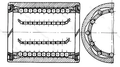 Модификация подшипника 6-510806НЛС17 размер 30x47x68 от производителя  ГПЗ-24