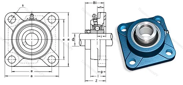 Подшипниковый узел UCF 324
