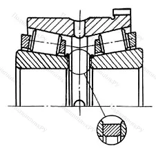 Модификация подшипника 6-697824Л размер 120x190/198x108