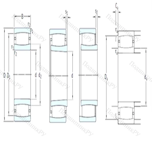 Подшипник роликовый тороидальный C 4024V/VE 240