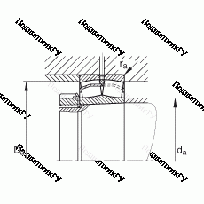 Подшипник 22206-E 1-K