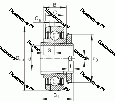 Подшипник GSH 40-2RSR-B в Краснодаре