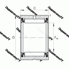 Подшипник RNA 4900-2RSR-XL в Краснодаре