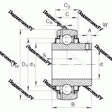Подшипник GYE 80-KRR-B в Краснодаре