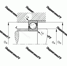 Подшипник 7207-B-TVP